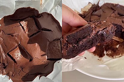 Brownie saudável de uma maneira super fácil de preparar
