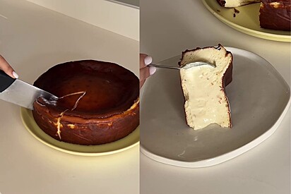 O melhor cheesecake de basco do mundo, agora pode ser feito na sua casa