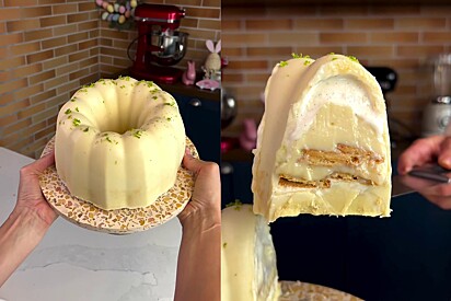 Bombom gigante de torta de limão é a dica perfeita para essa páscoa
